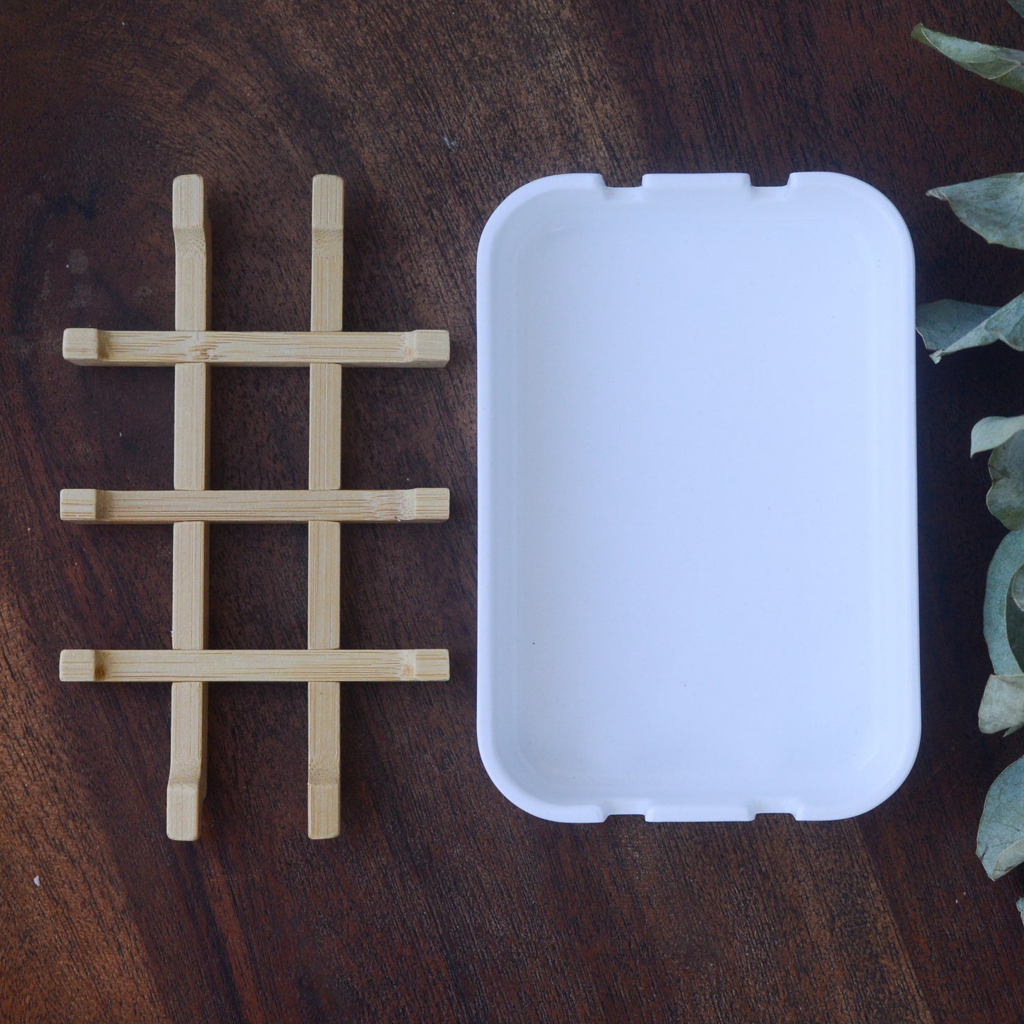 Plant-Based Biodegradable Soap Dish Tray