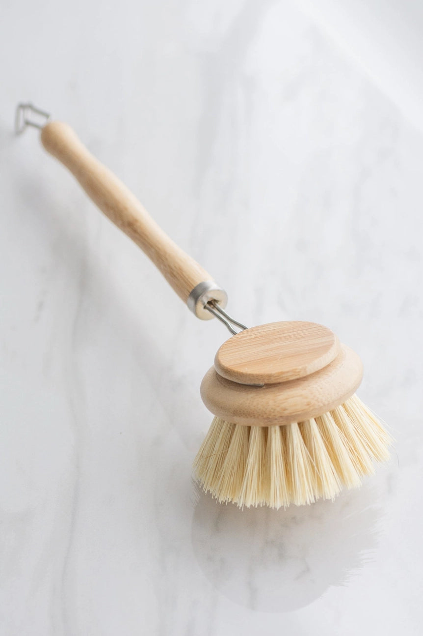 Long Handle Dish Brush with Replaceable Head